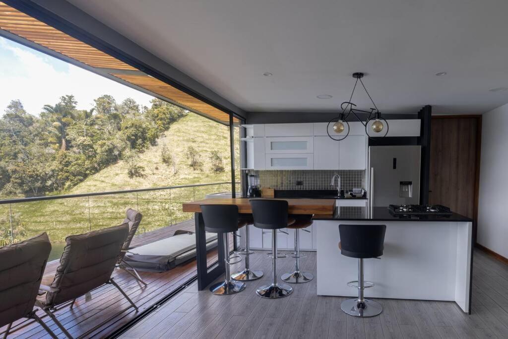 Sky House Cabana Guatape La Pradera  Dış mekan fotoğraf