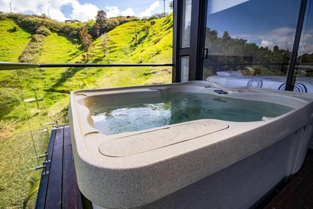 Sky House Cabana Guatape La Pradera  Dış mekan fotoğraf